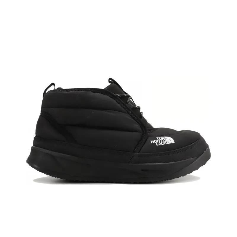 THE NORTH FACE Nuptse Chukka Thermal Waterproof Abrasion Resistant Ankle Length Outdoor Boots Men's Black-1