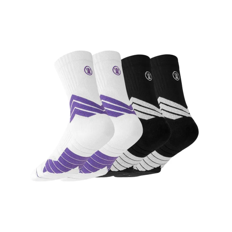 SPORT'S HOUSE Basketball Socks Men's 2 Pack-61
