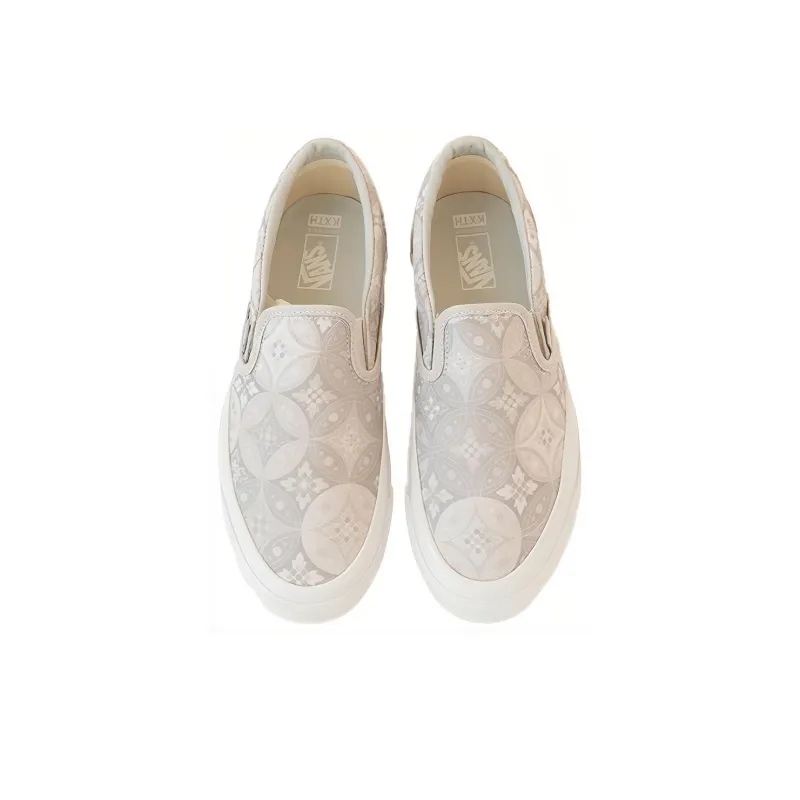 Vans Slip On Kith 10th Anniversary Gray Tile-2