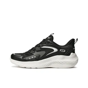 Skechers Lightweight Low Top Running Shoes Women's Black