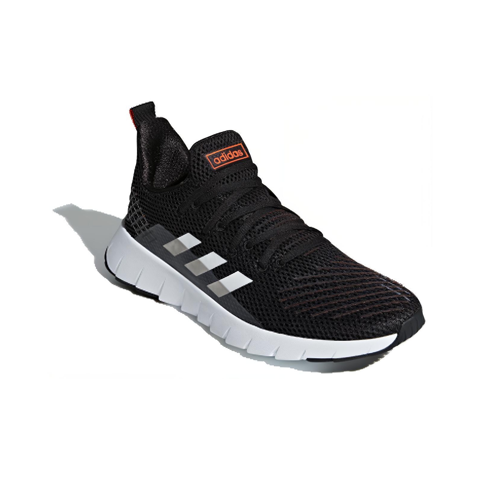 Adidas Asweego Running Shoes Men Low Top Black White