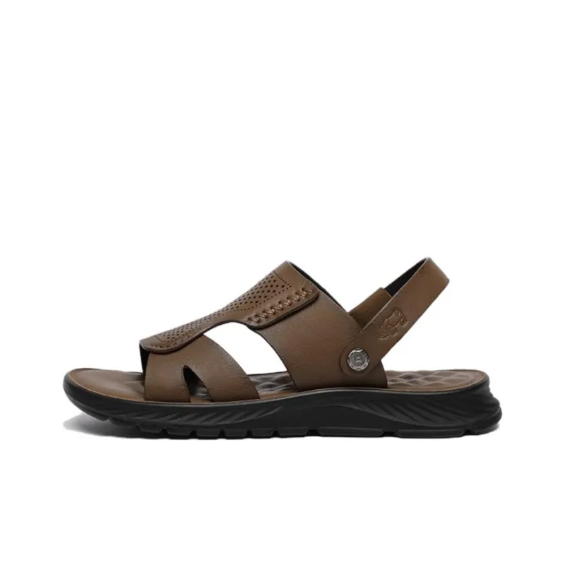 VOLO Slippers Strap Sandals Men's Gray-5