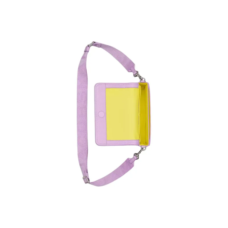 MARC JACOBS The Mini Leather Bag Wisteria-3