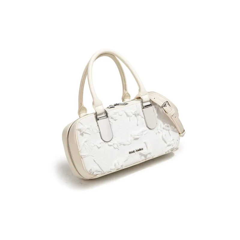 MACKJANICE Handbags Fringe White-2