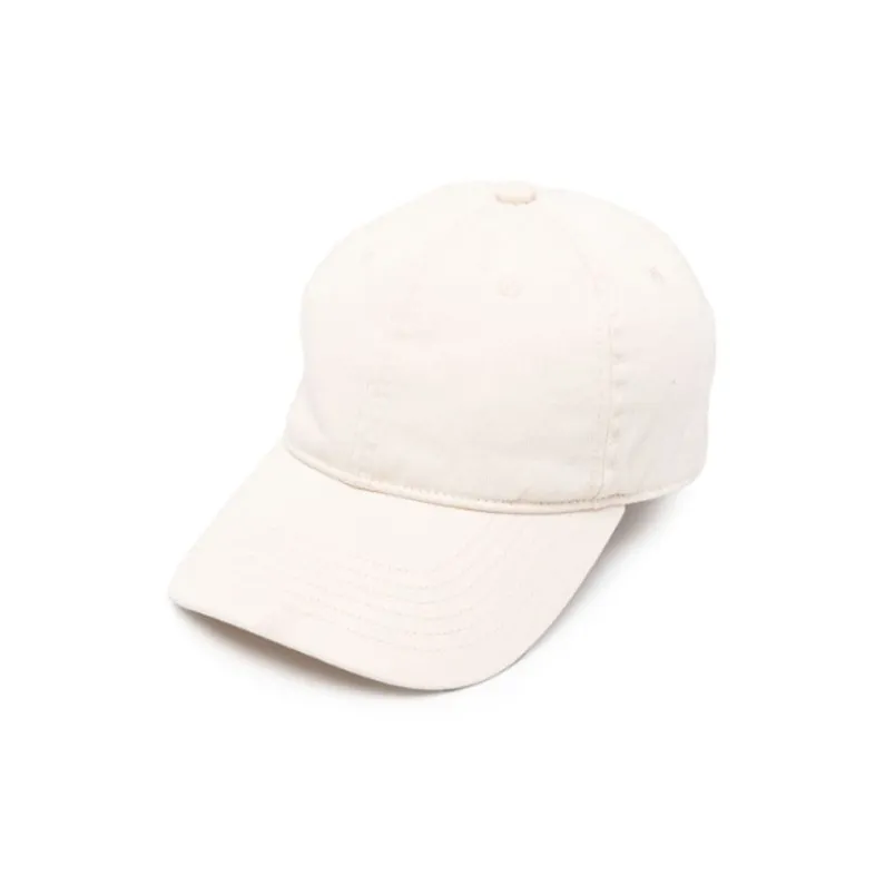 TOTEME Logo Embroidered Curved Peak Baseball Cap-0