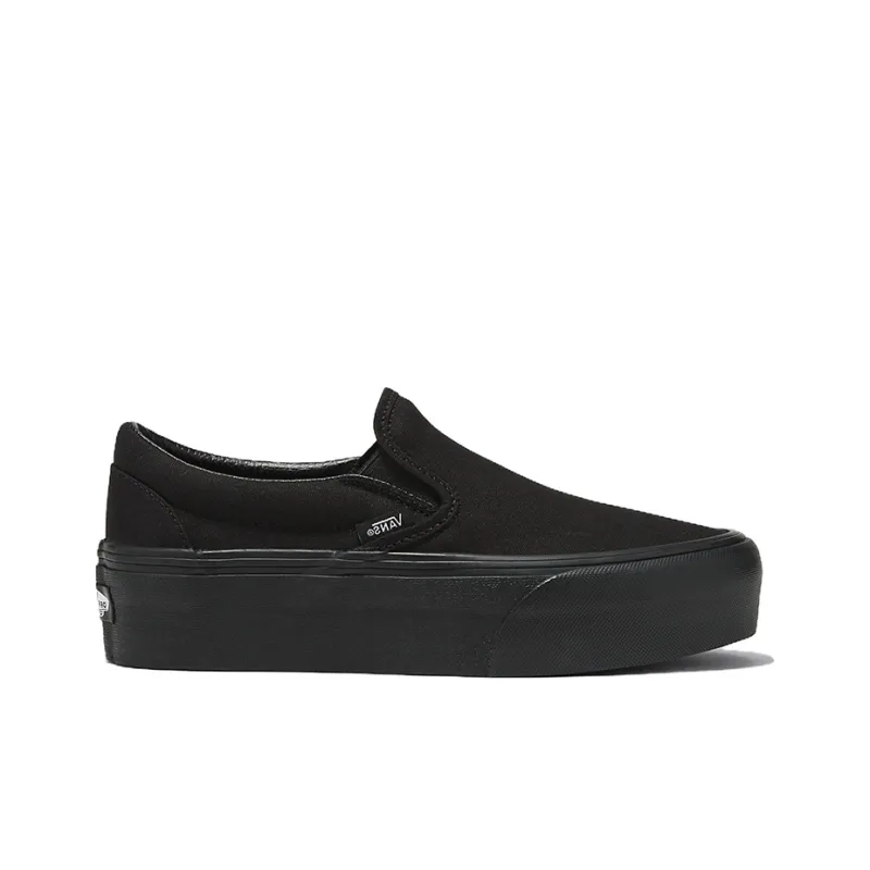 Vans Classic Slip On Stackform Canvas 'Black'-1