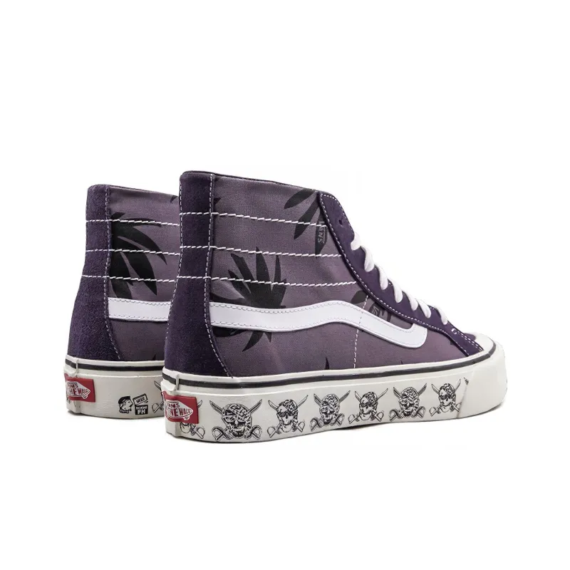 Vans SK8 Hi 138 Decon Sf 'SUMMER Leaf Black PLUM'-4