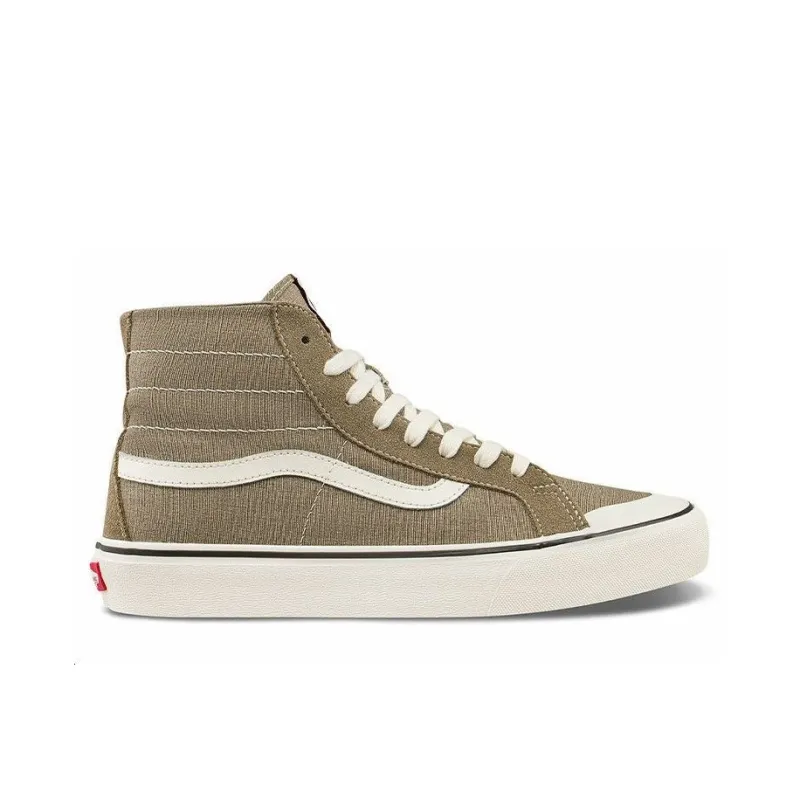 Vans General SK8 HI Skate Shoes Khaki-1