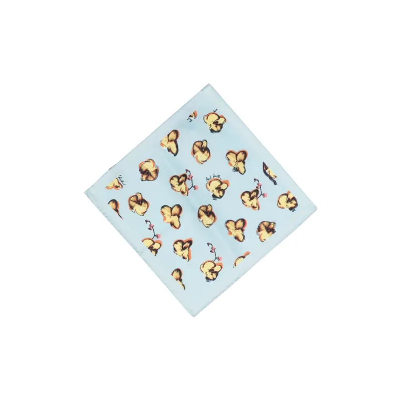 Paul Smith Floral-print Silk Pocket Square-1