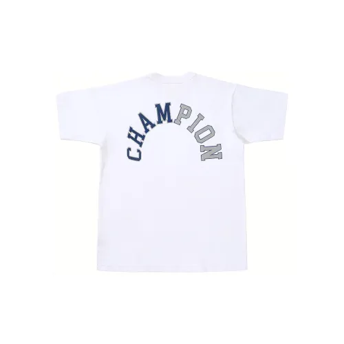 Champion Japanese Line T-Shirts Unisex White