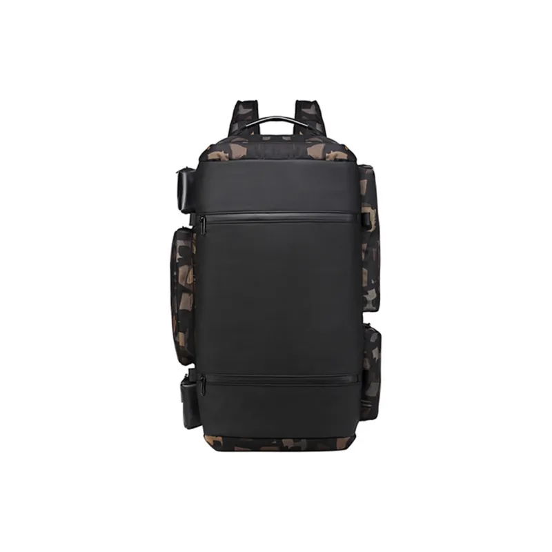 CMLZIUA High quality Fabric Backpack Regular Men's Black/Camouflage/Dark Gray/Dark Blue-6