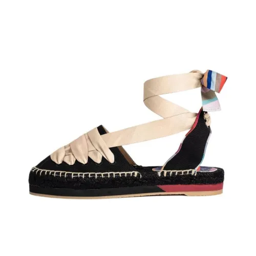 Paul Smith Lace-up Flat Espadrilles