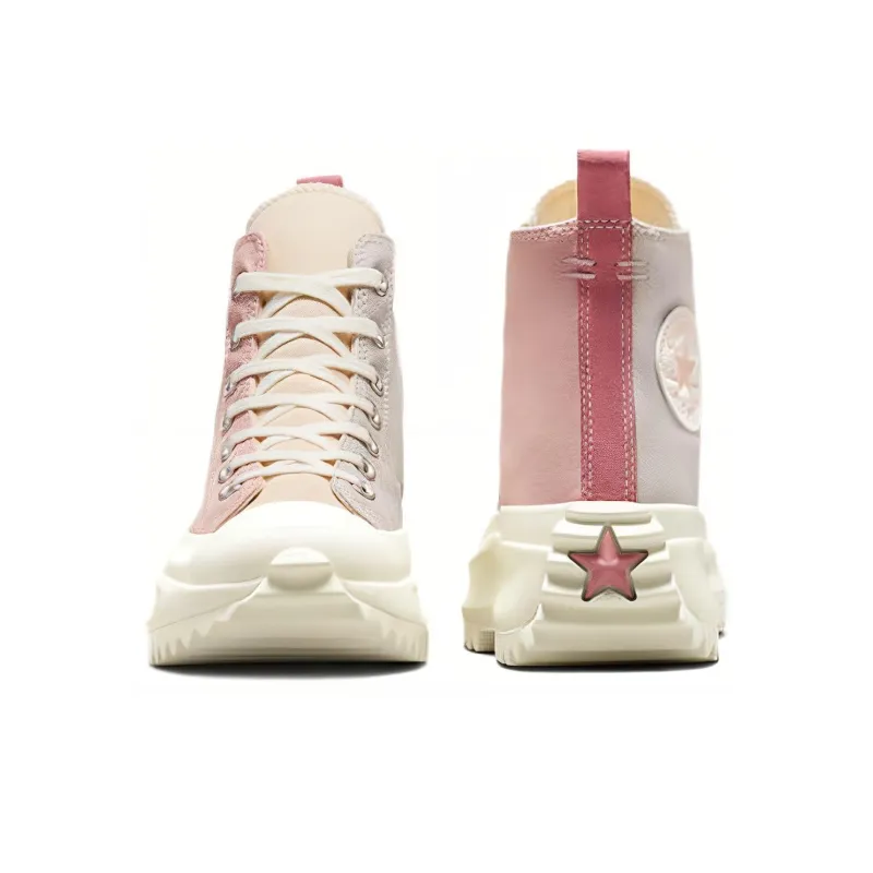 Converse Run Star Hike Platform Tri Color 'Pale Putty Pink Sage'-3