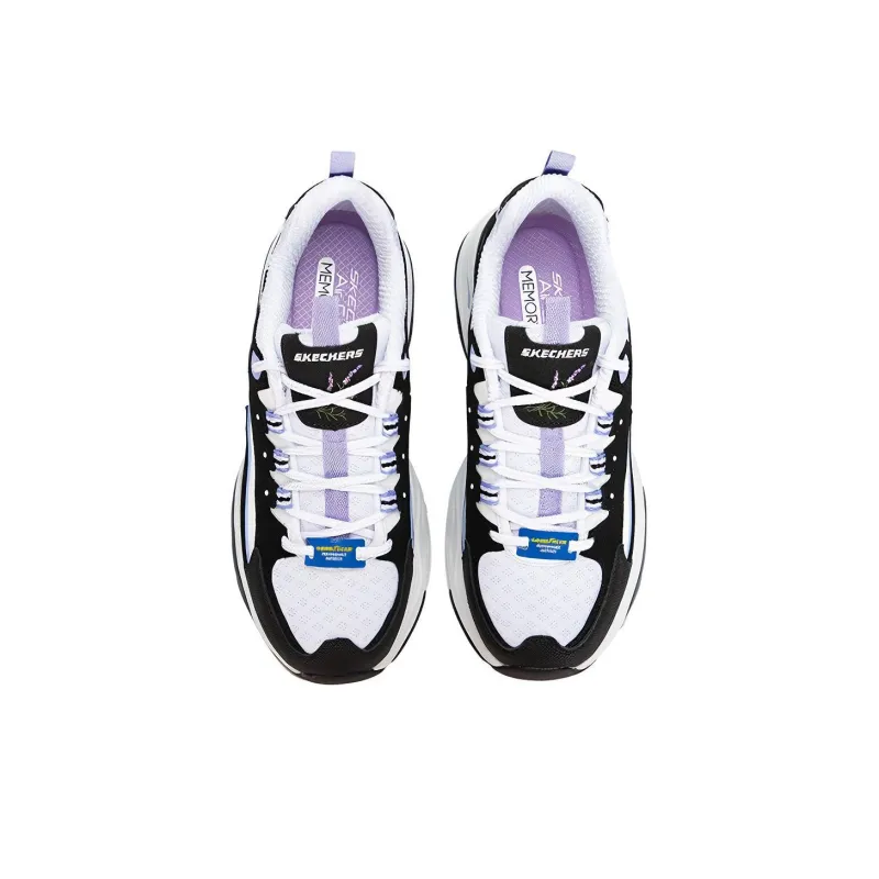 Skechers D'LITES 4.0 'Black Purple' Women's-2