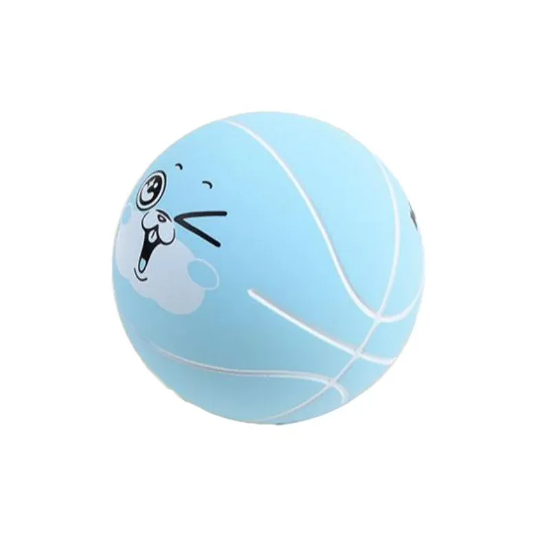 KASUP Rubber Basketball Blue Mini Balls Training Kids'-0