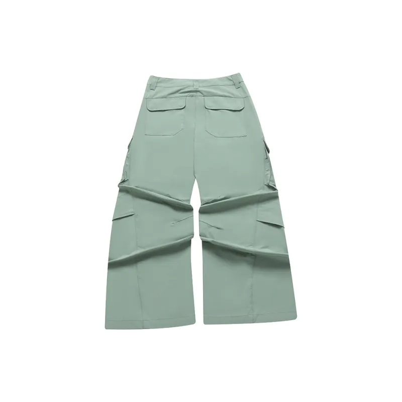 FILA FUSION Casual Pants Women's Light Green-1