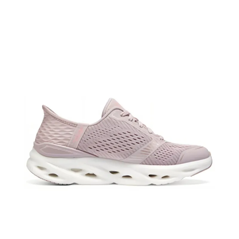 Skechers Cushioning Wear Resistant Low Top Casual Running Shoes Women's Pale Dogwood-1