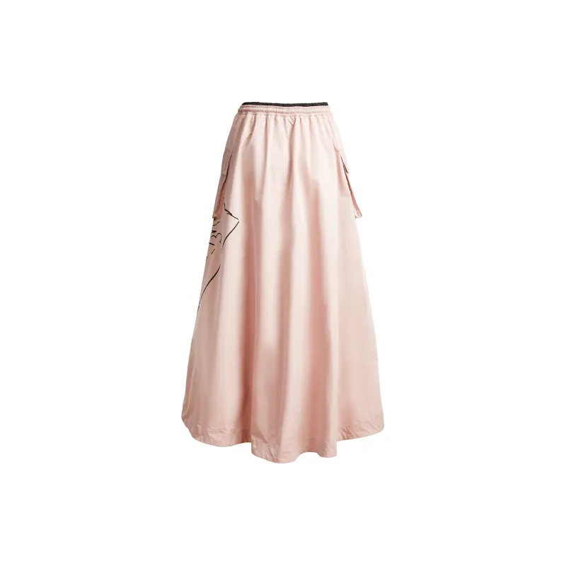 SEASON HIGH x BQS Casual Long Skirt Women's-1