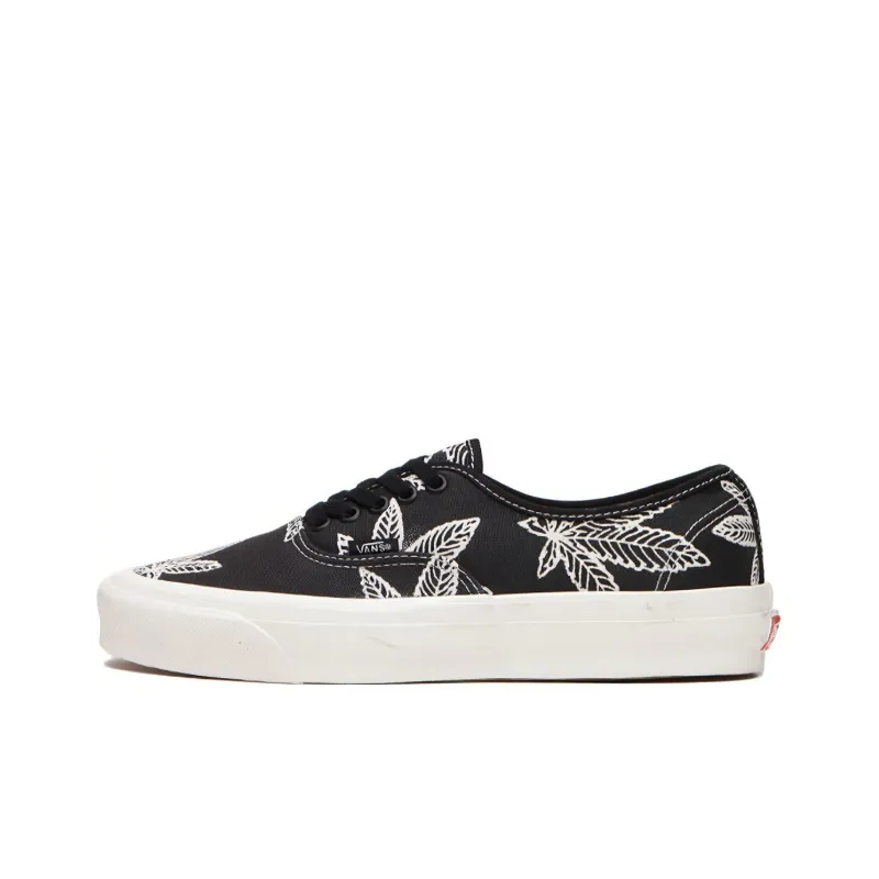 Vans Ua Og Authentic Lx Sweet Leaf Black-0