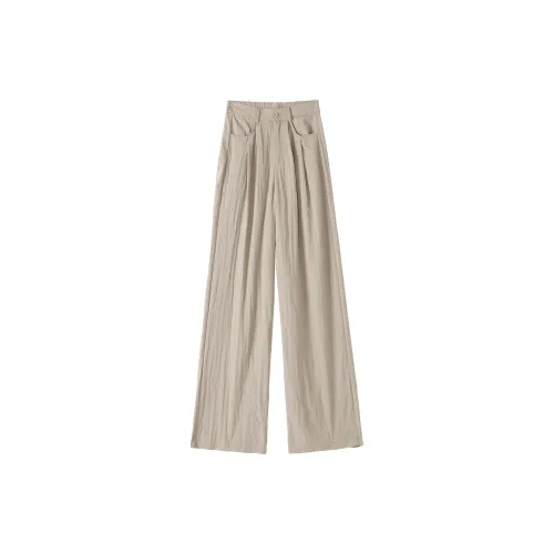 0571 family Casual Pants Women's Khaki