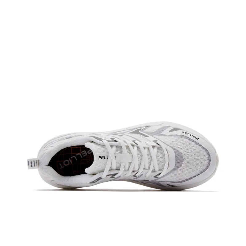 PELLIOT Classic 1.0 Running Shoes Unisex Low Top Black/White/Red/Green/Yellow-3
