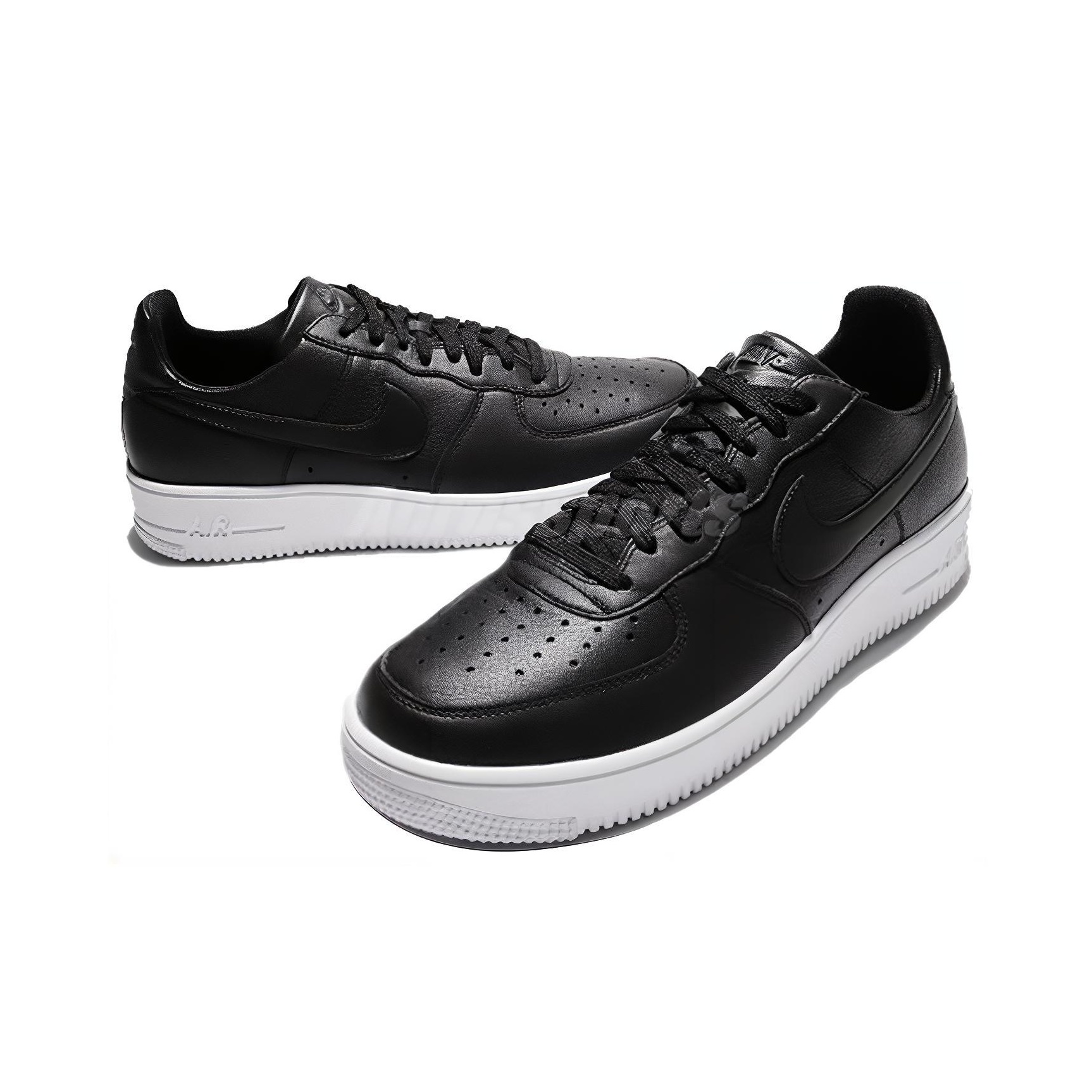 Air force 1 ultraforce lthr black/white hotsell