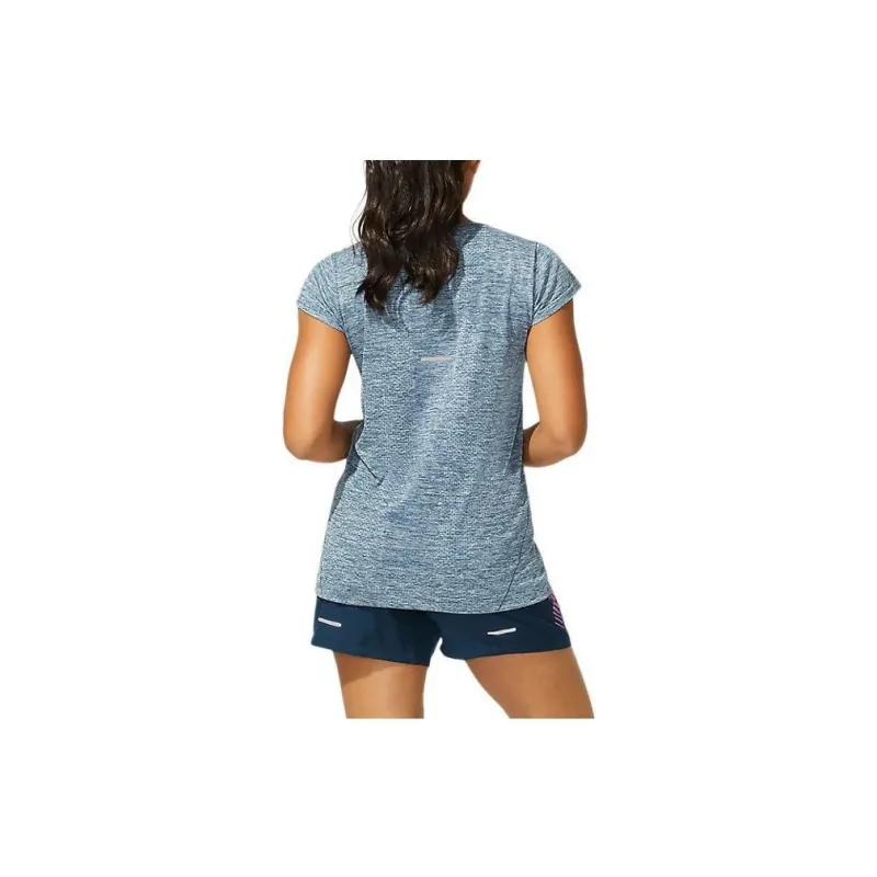 Asics Race Seamless Short Sleeve Top T-Shirt Women's Gray-1