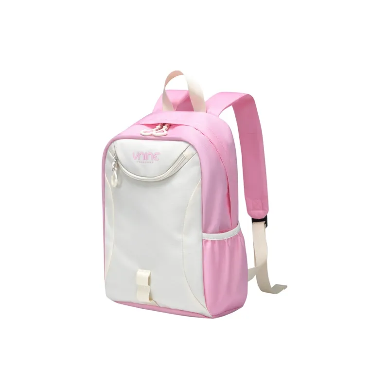 V.NINE Fabric Backpack Large Size Unisex Blue/Pink/Black-4