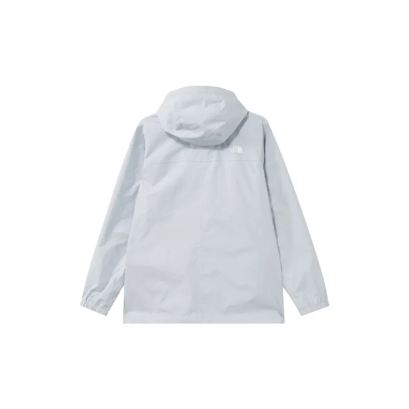 THE NORTH FACE Antora Outdoor Hiking Water Resistant Windproof Breathable Warm Windbreaker Jacket Women's Blue-1