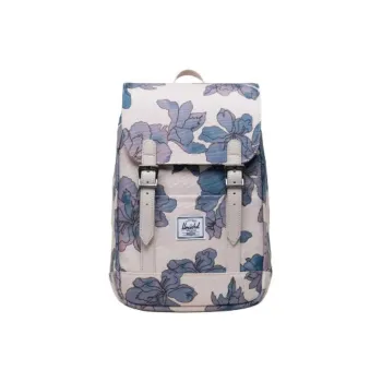 Herschel Recycled Fabric Backpack Mini Unisex Moonlight Floral Pink
