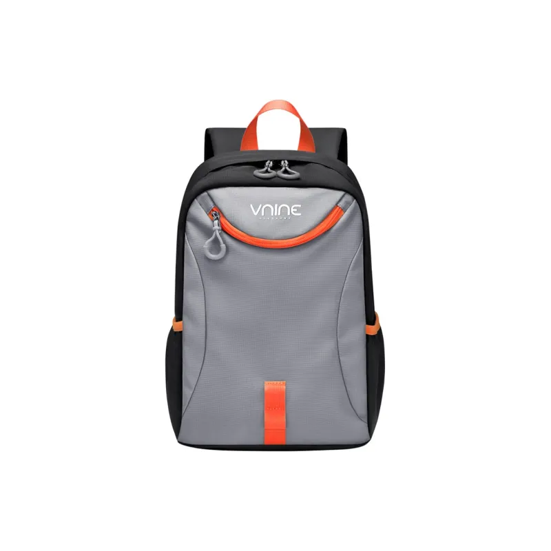 V.NINE Fabric Backpack Large Size Unisex Blue/Pink/Black-8