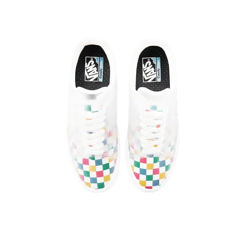 Slip Skool ComfyCush Vans 'Slip Skool Block Multi Checkerboard'-3