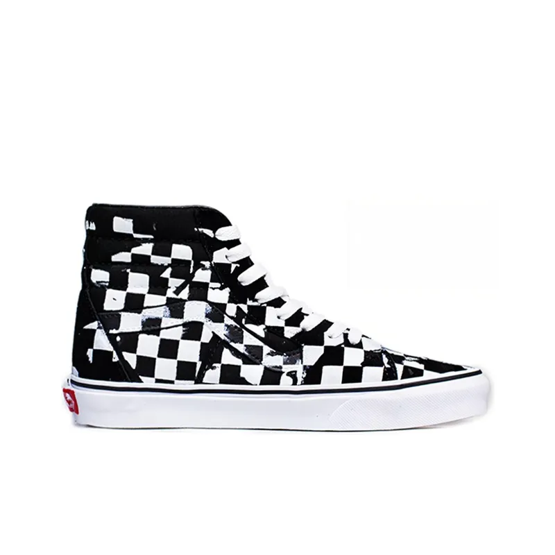Sk8 Vans Hi 'Overprint Checkboard'-1