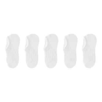 Flowers In Water No-Show Socks Women's 5 Pack