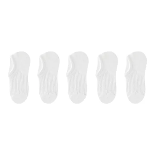 Flowers In Water No-Show Socks Women's 5 Pack