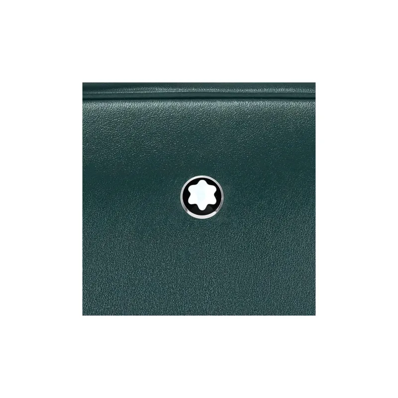 MONTBLANC Meisterstuck Cow Leather Handbag Briefcase Men's British Green-5