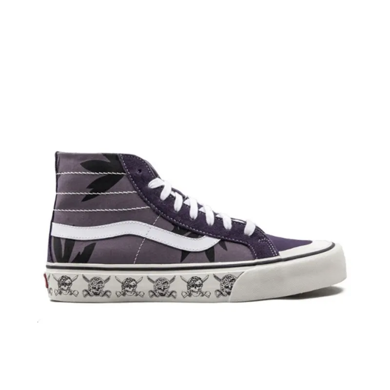 Vans SK8 Hi 138 Decon Sf 'SUMMER Leaf Black PLUM'-1