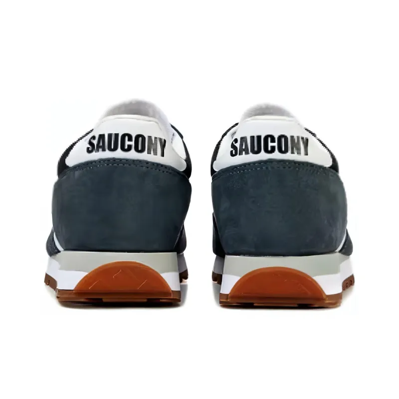 Saucony Jazz 81 Wear-Resistant Low-Top Running Shoes Unisex Black Gray-2