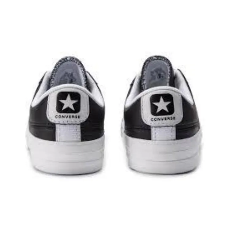 Converse Star Player Ox Black Leather Black-3