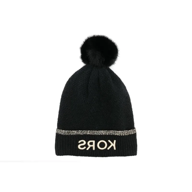 MICHAEL KORS Embroidered logo Knit Beanie-1