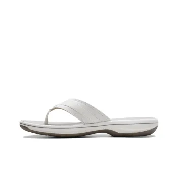 Clarks Flip Flops 3cm Women's White