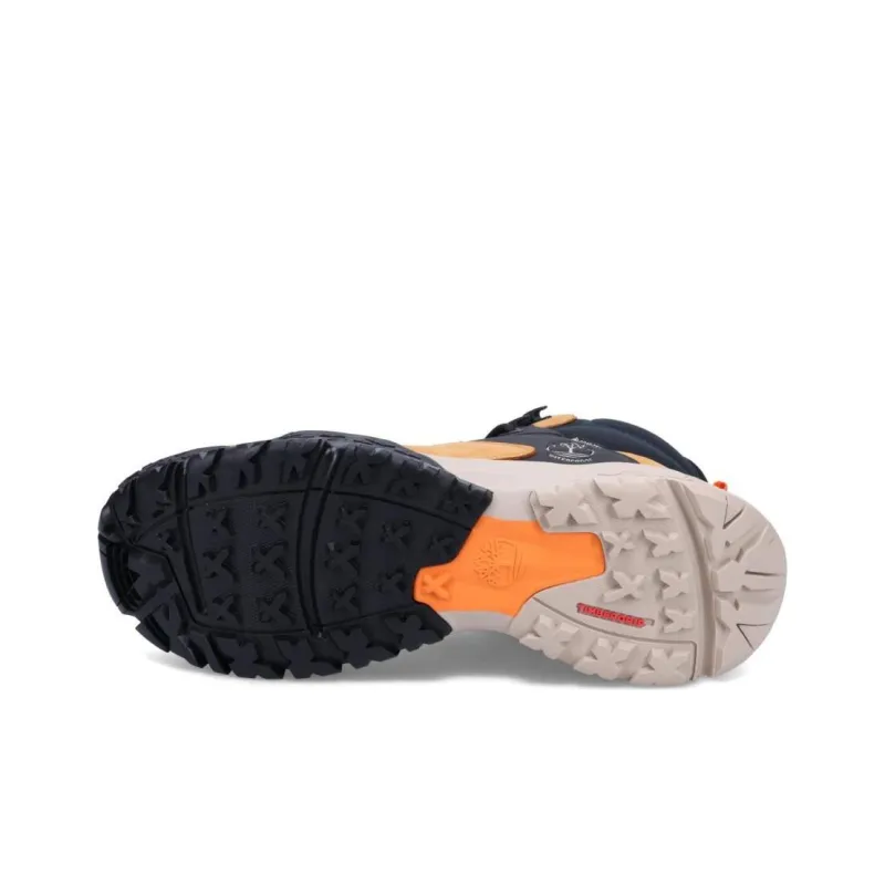 Timberland Motion Scramble Mid Lace Up Hiking Boot With GORE TEX Bootie 'Wheat Nubuck'-4