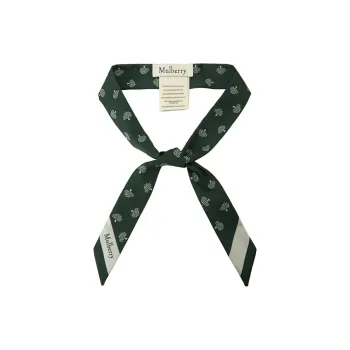 Mulberry Tree-Printed Finished Edge Scarf
