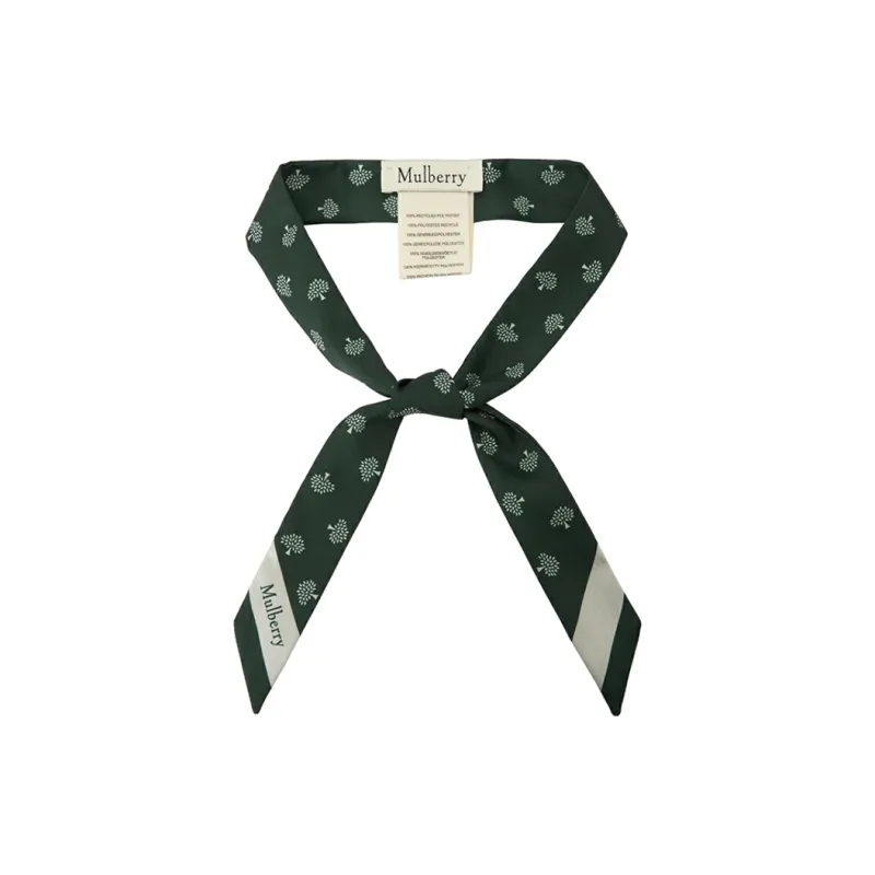 Mulberry Tree Printed Finished Edge Scarf-0