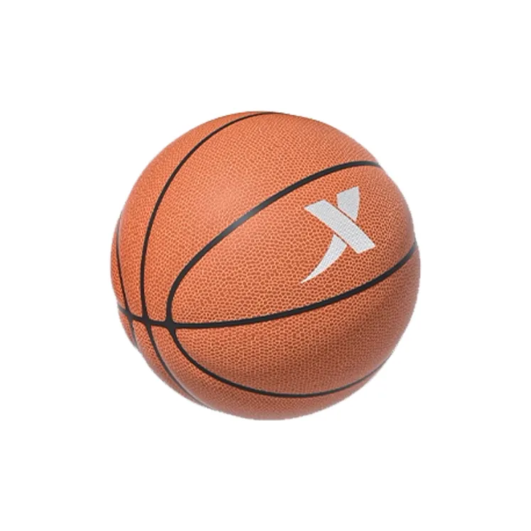 XTEP PU Basketball Red Brown Size 7 Ball Training Unisex-2