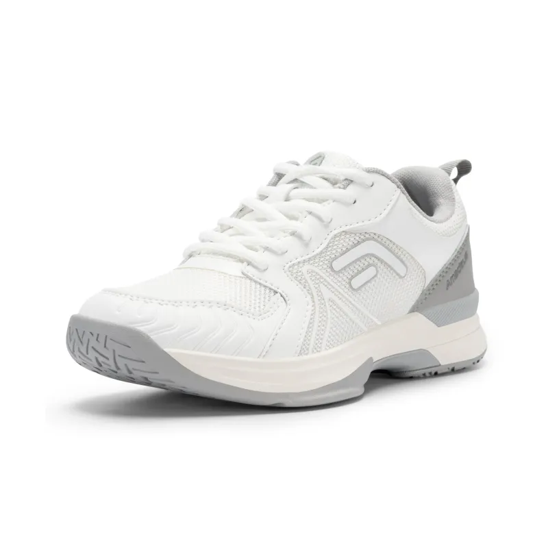 Fitville Cushioning, Abrasion Resistant, Slip Resistant Low Top Tennis Shoes Women's White Blue-11
