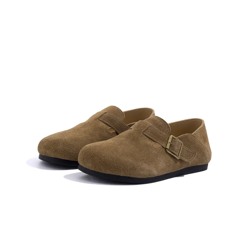 HUANQIU Cushioning Wear Resistant Low Top Casual Shoes Women's Brown-3