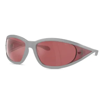 DIESEL Logo-plaque Wraparound Sunglasses