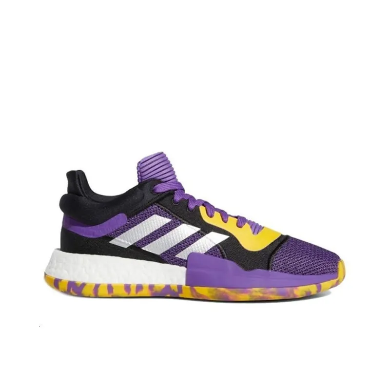 Adidas Marquee Boost Low Lakers-1