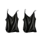 [V-Neck]Premium Black+Premium Black